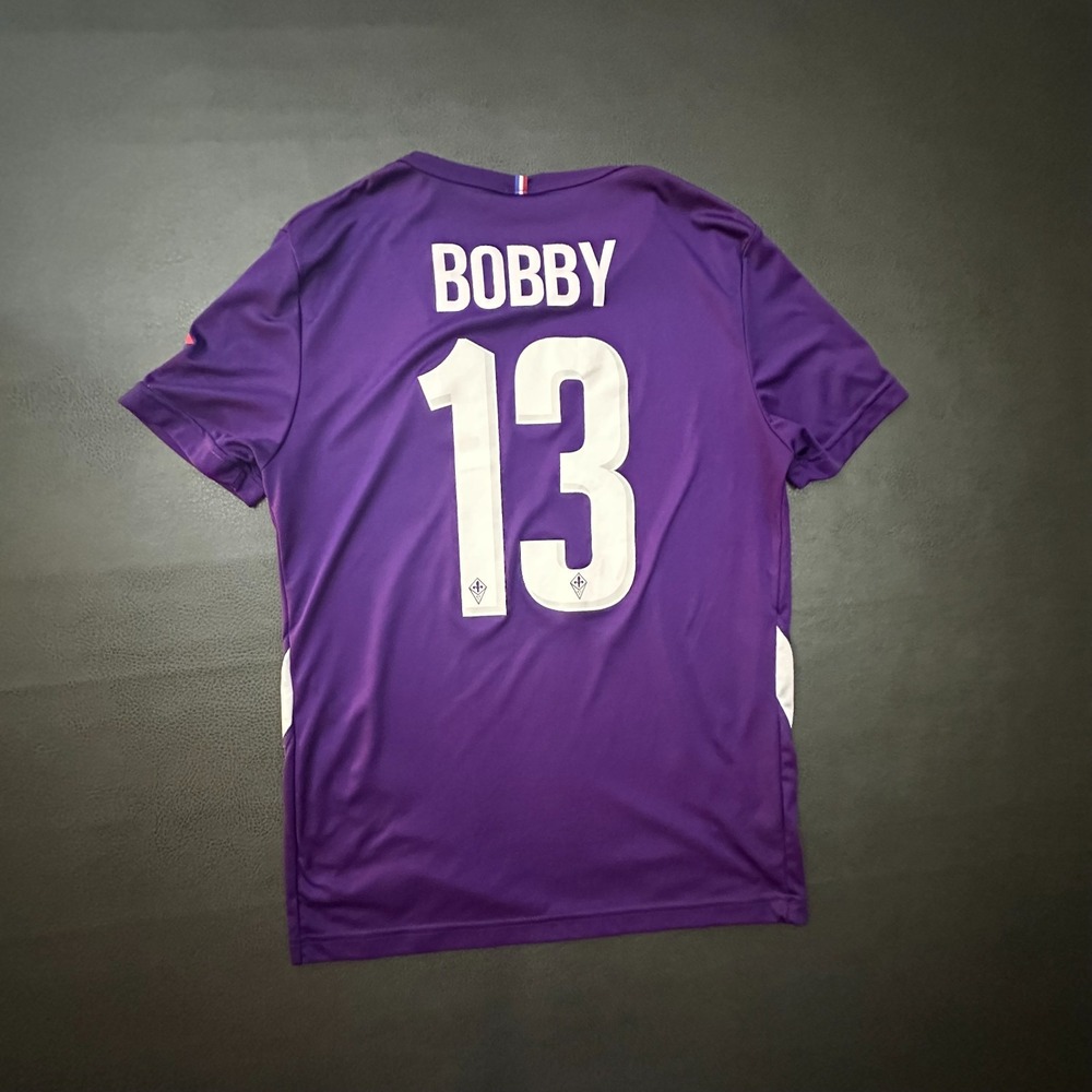 AC Fiorentina Shirt Mens Medium Purple Le Coq Sportif Official Training Jersey